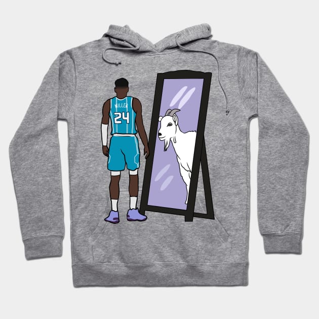 Brandon Miller Mirror GOAT Hoodie by rattraptees